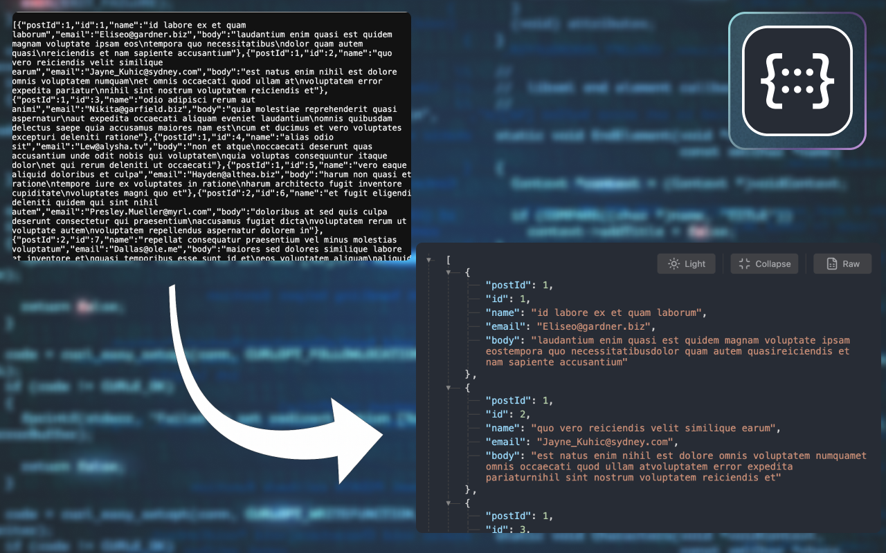 JSONGenie gallery image