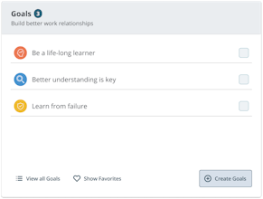 Attuned’s My Motivators Page gallery image