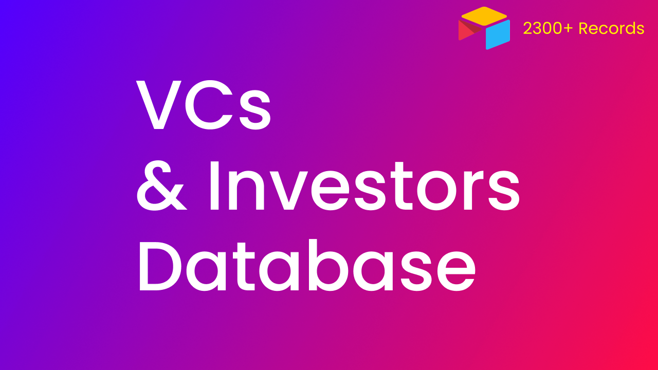 VCSおよび投資家データベースメディア1