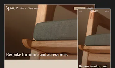 Space Shopify Theme gallery image