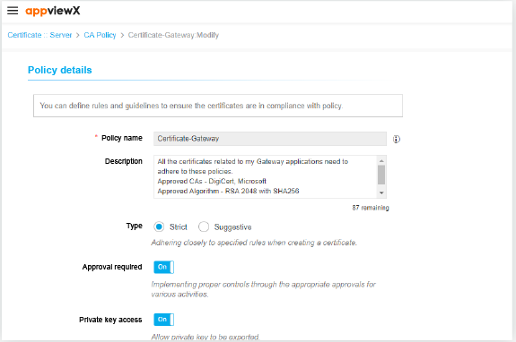 AppViewX CERT+ gallery image