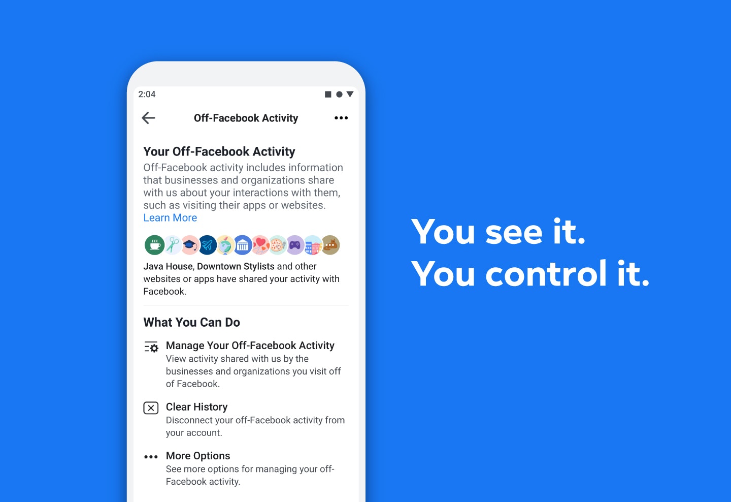 Off-Facebook Activity logo