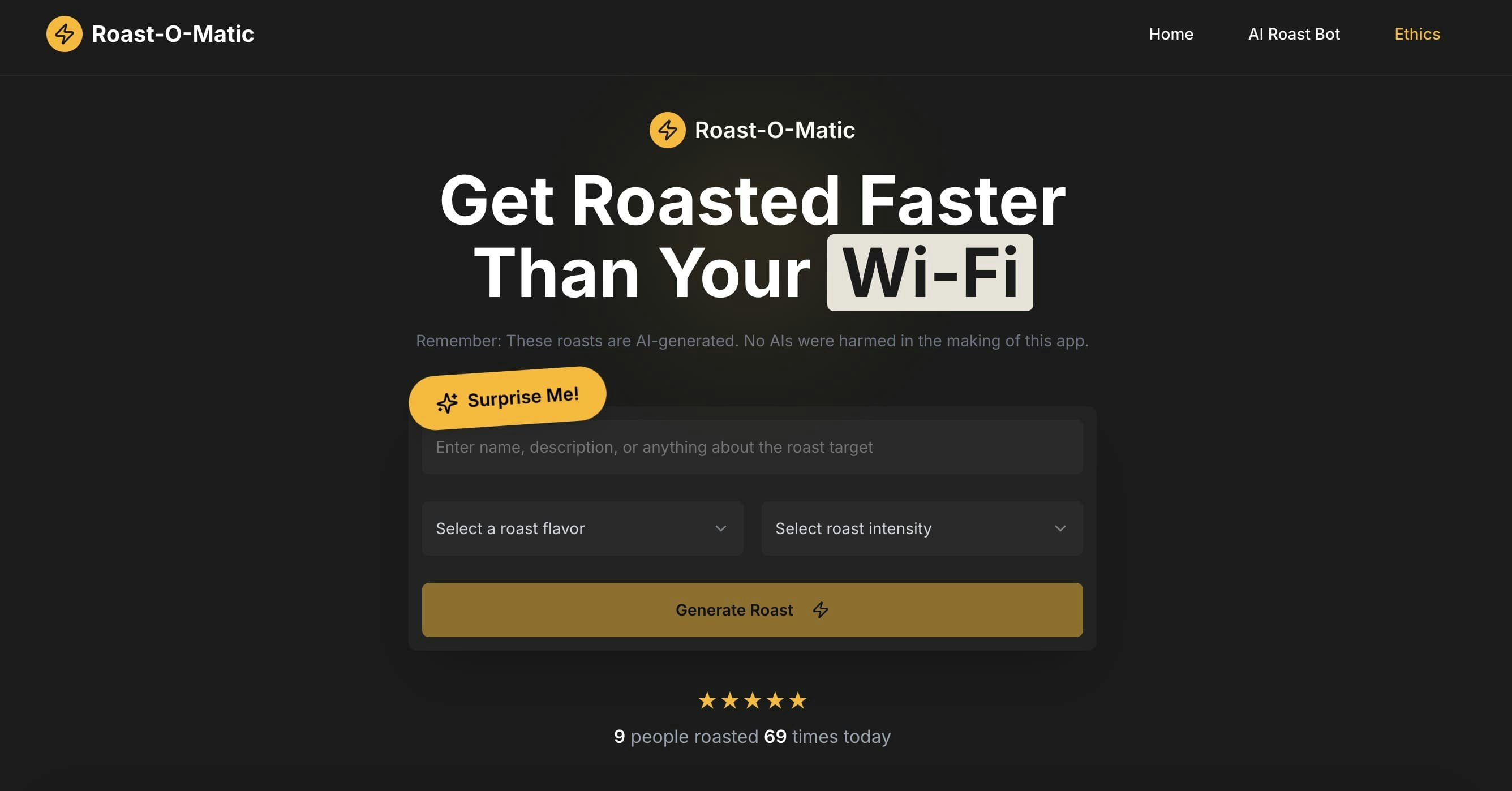 Geroosterd - Roast-O-Matic |word sneller geroosterd dan je wifi media 1