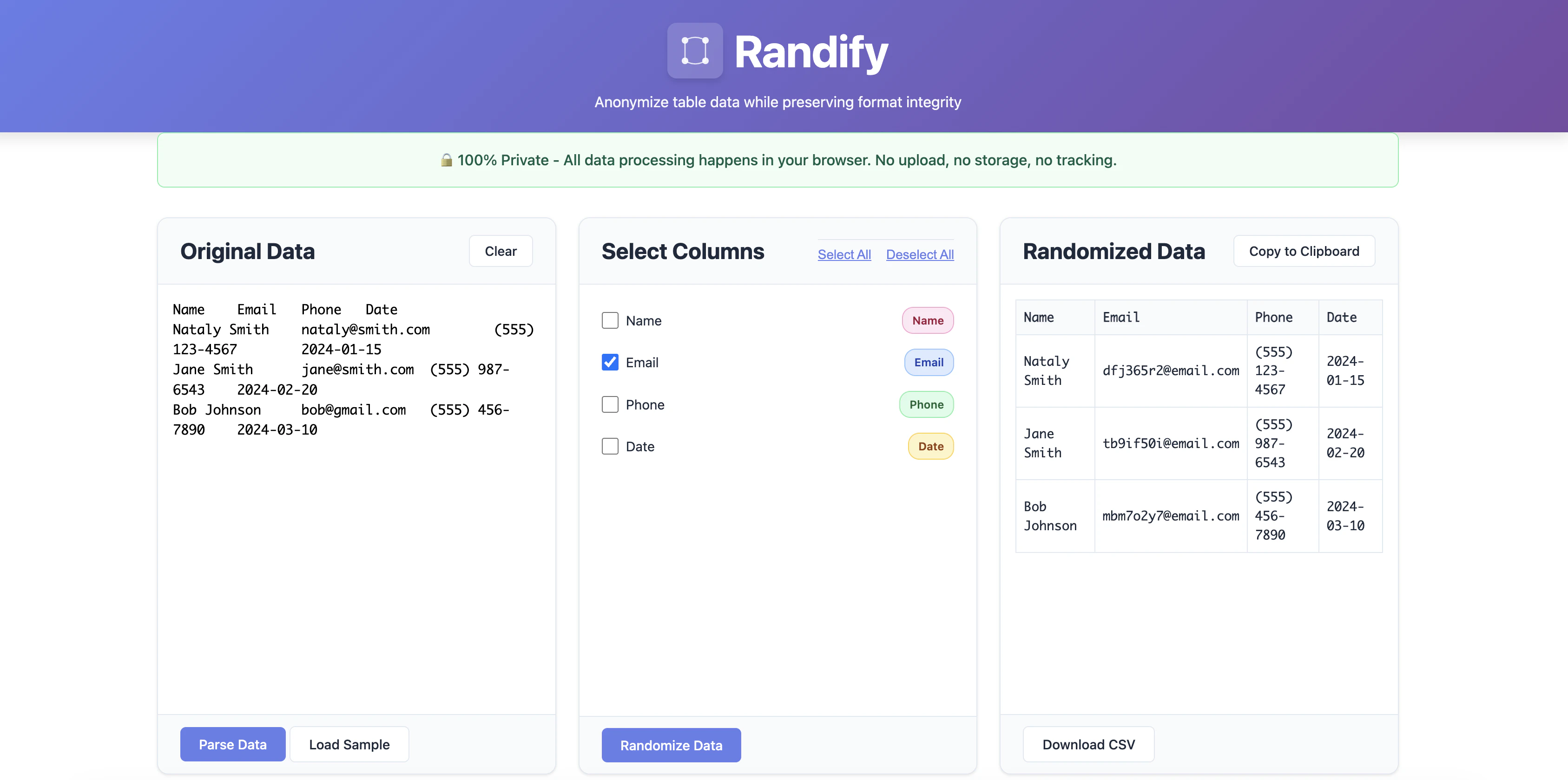 Randify screenshot 2 Randify screenshot 2