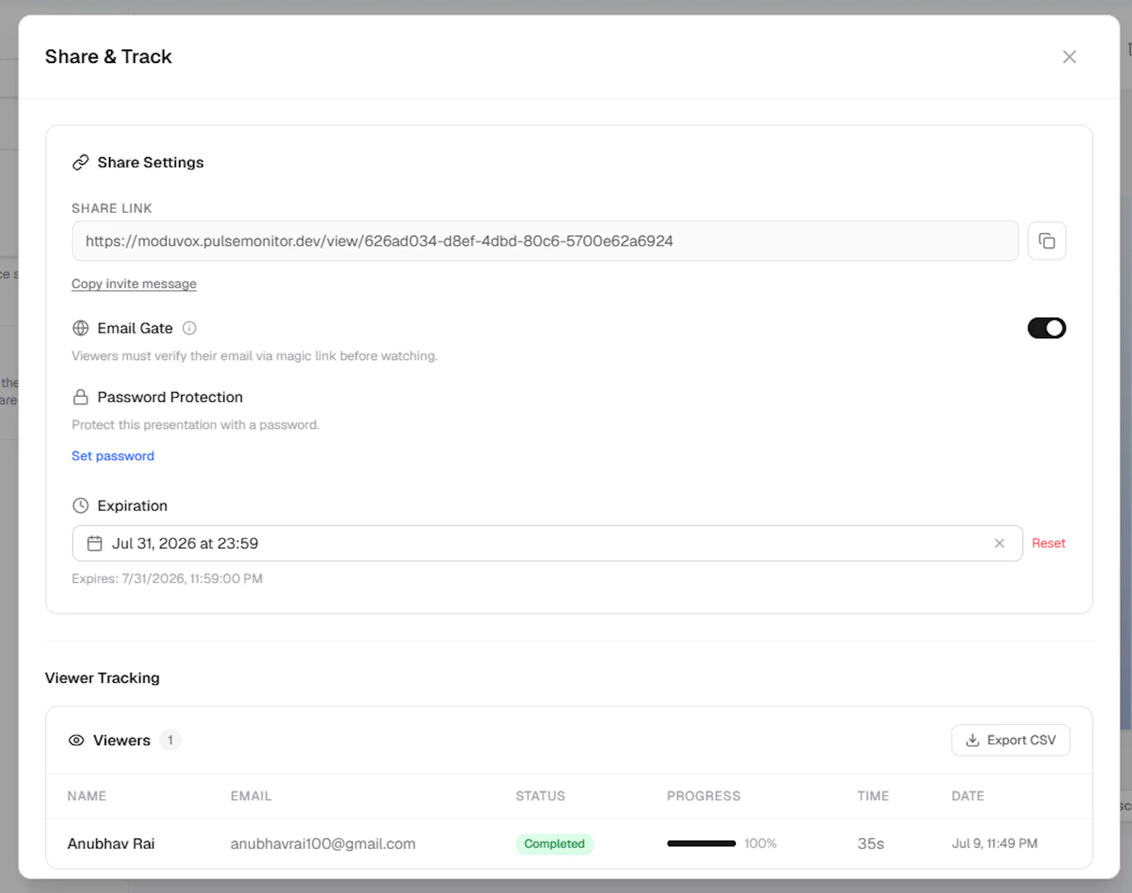 Moduvox screenshot 5