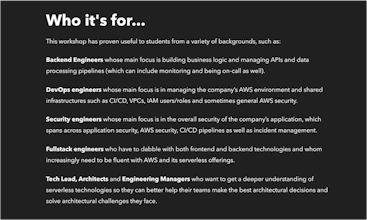 Production-Ready Serverless gallery image