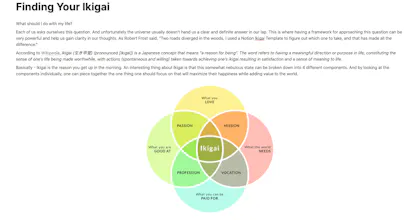 Finding Your Ikigai gallery image