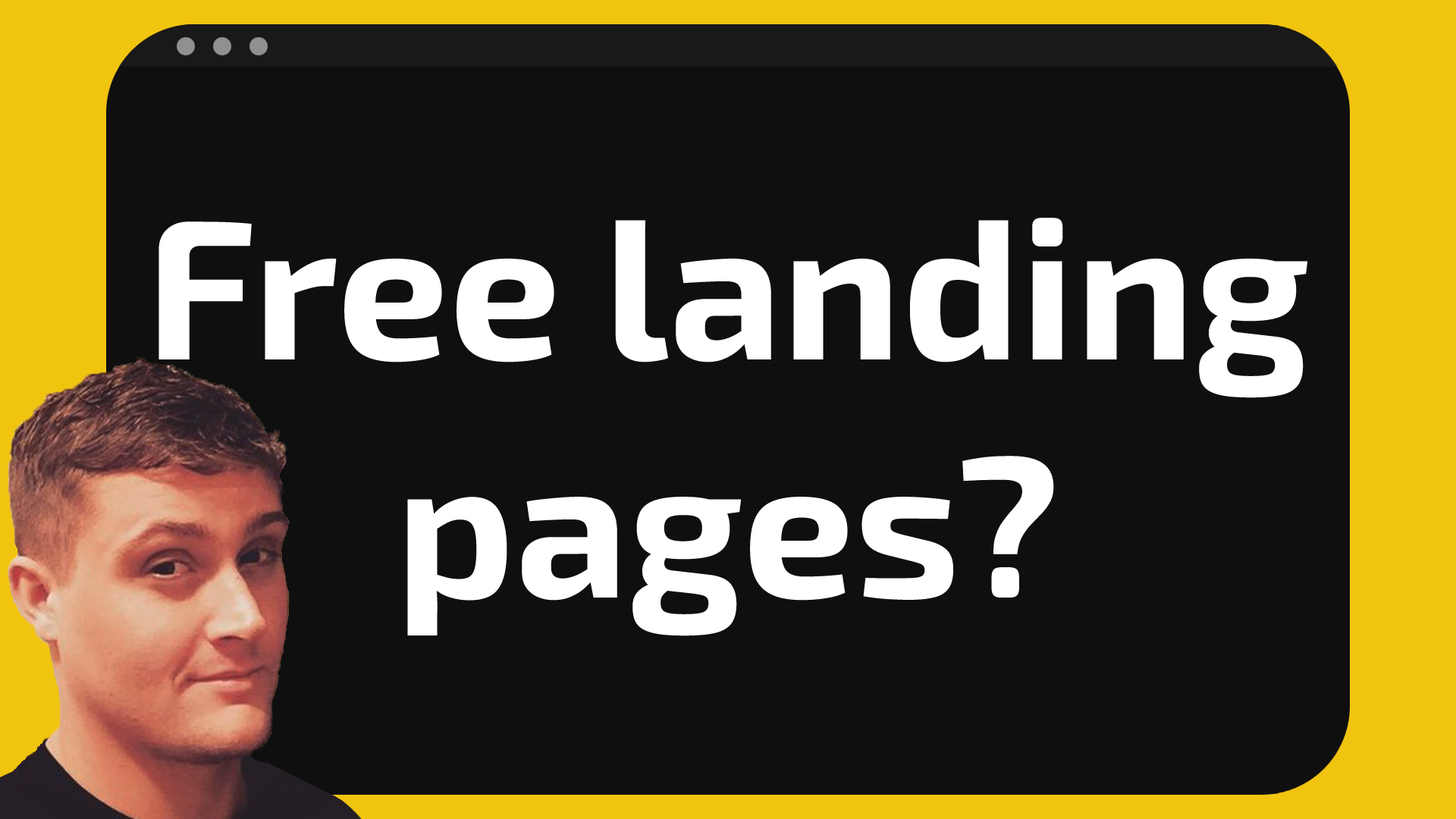 HTML-ONLY STATIC LANDING PAGE TEMPLATE - फायरबेस के साथ निर्मित, मुफ्त में एक लैंडिंग पृष्ठ बनाएं और होस्ट करें मीडिया 2