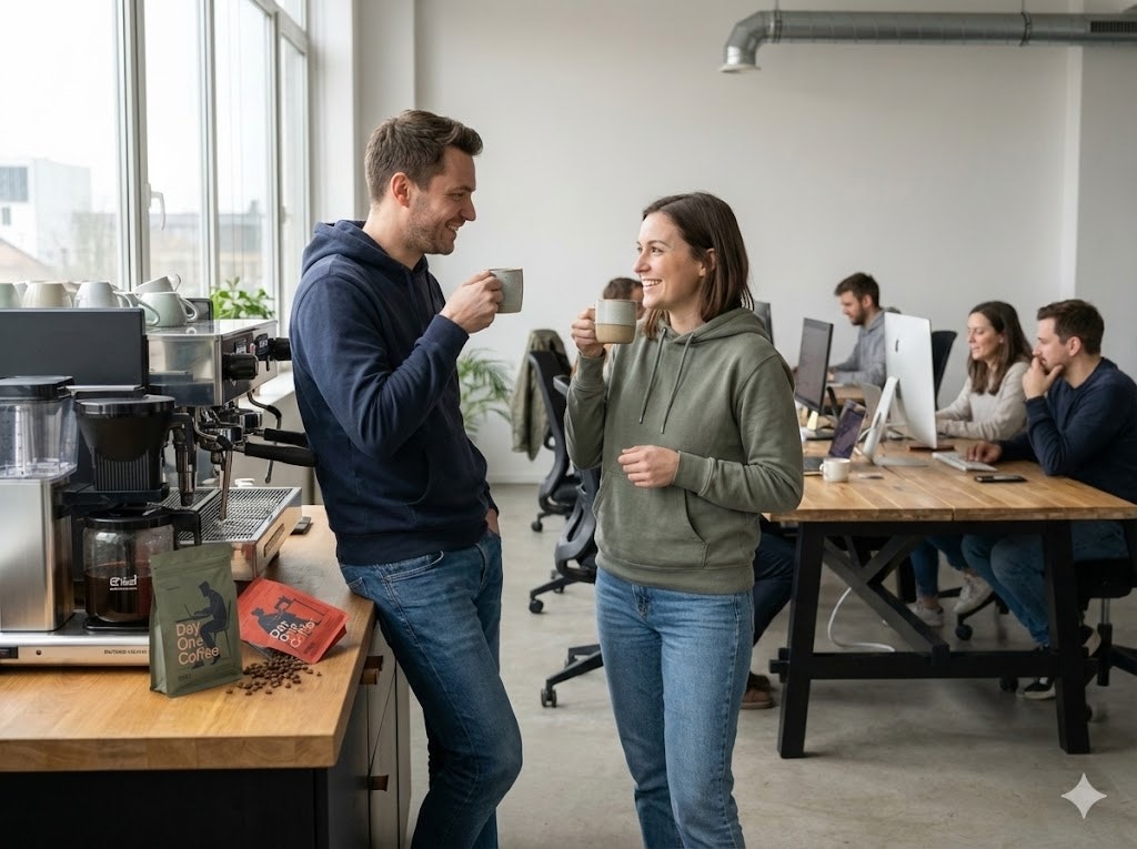 Day One Coffee - Screenshot 2 showing product features and functionality