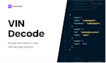 VIN Decode API image