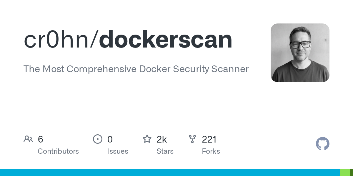 DockerScan - Main product screenshot demonstrating key features and user interface