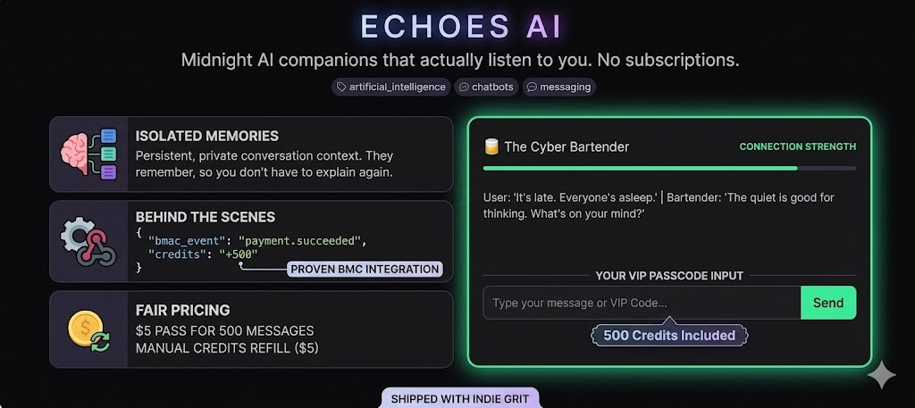 Echoes AI Companions gallery image