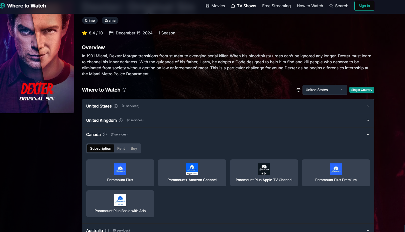 Where to Watch gallery image