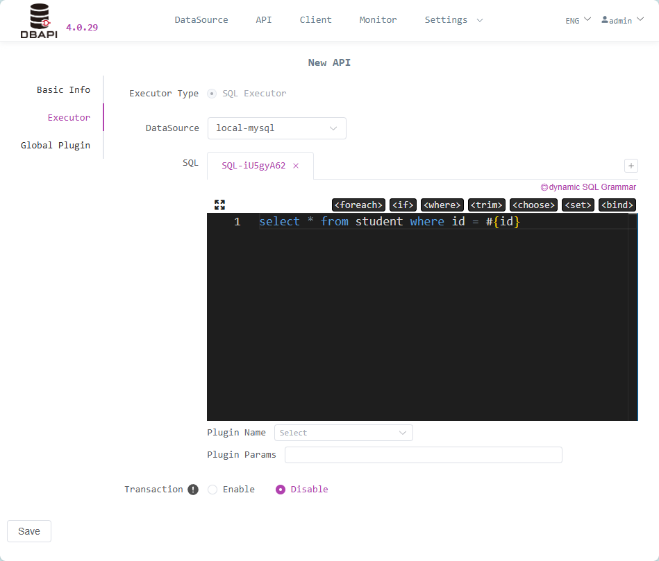 DBAPI - Screenshot 2 preview