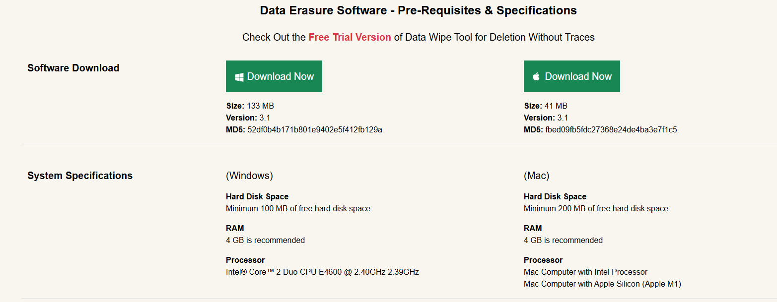 Systools Data Wipe -software - Wis op permanent gegevens over Mac & Win OS media 5
