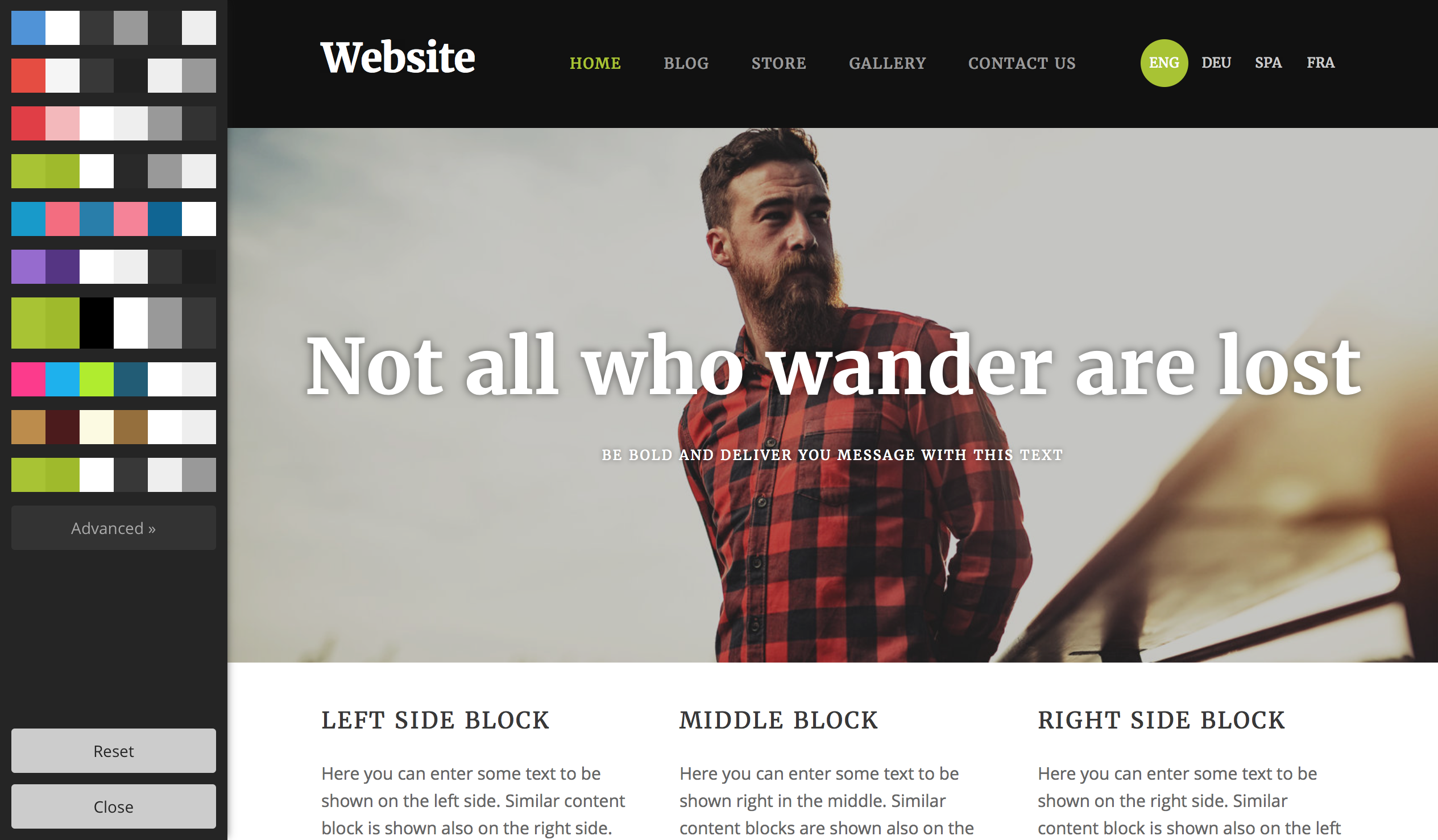 Mozello Website Builder gallery image