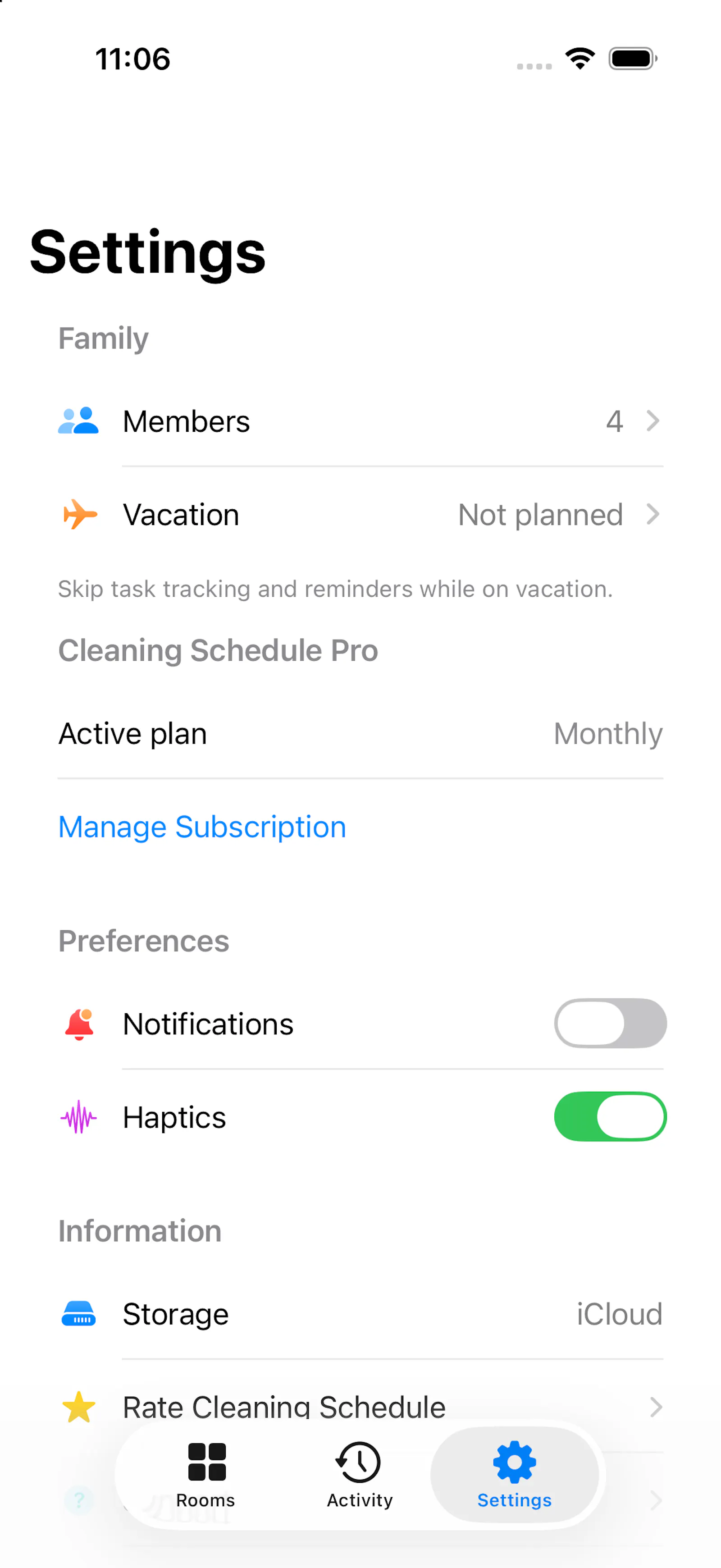 Cleaning Schedule screenshot 5