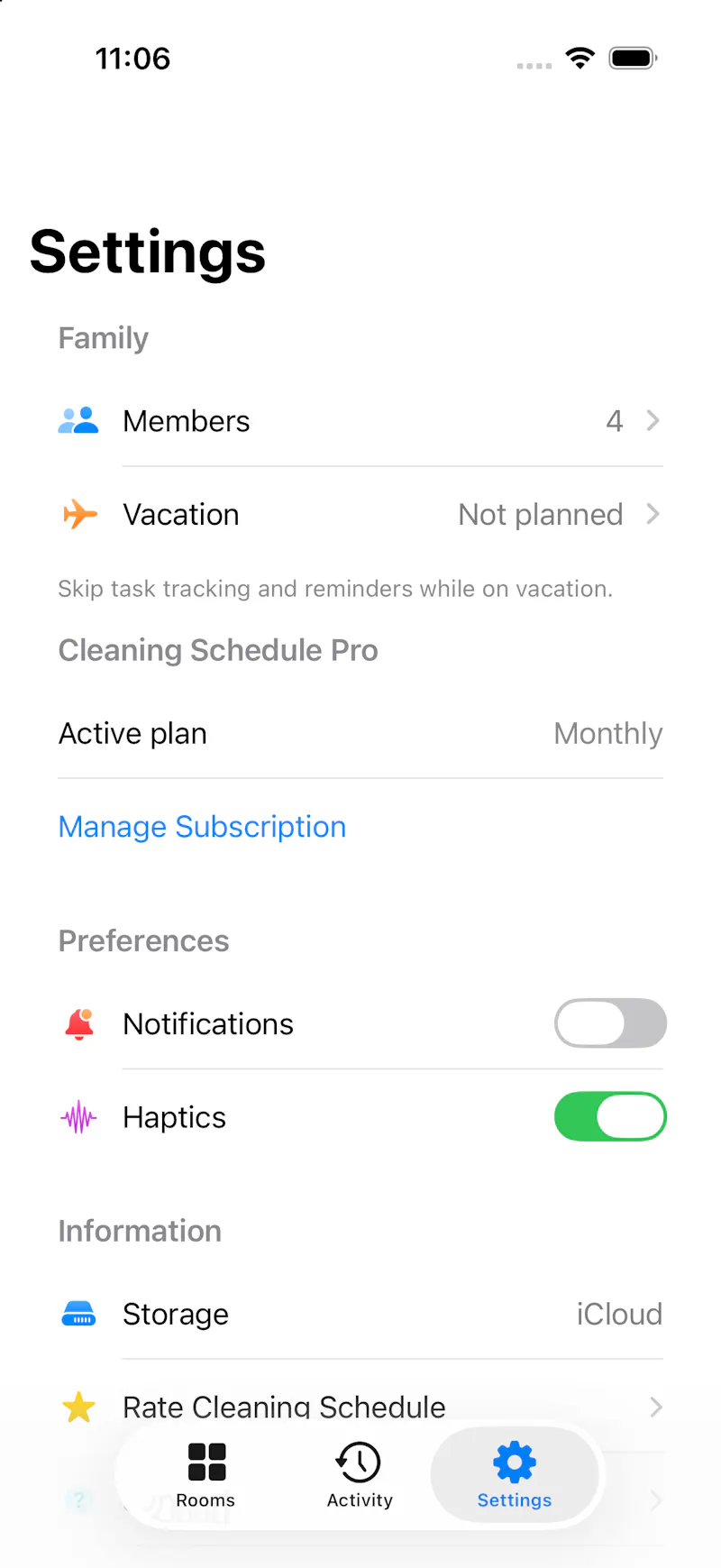 Cleaning Schedule screenshot 5