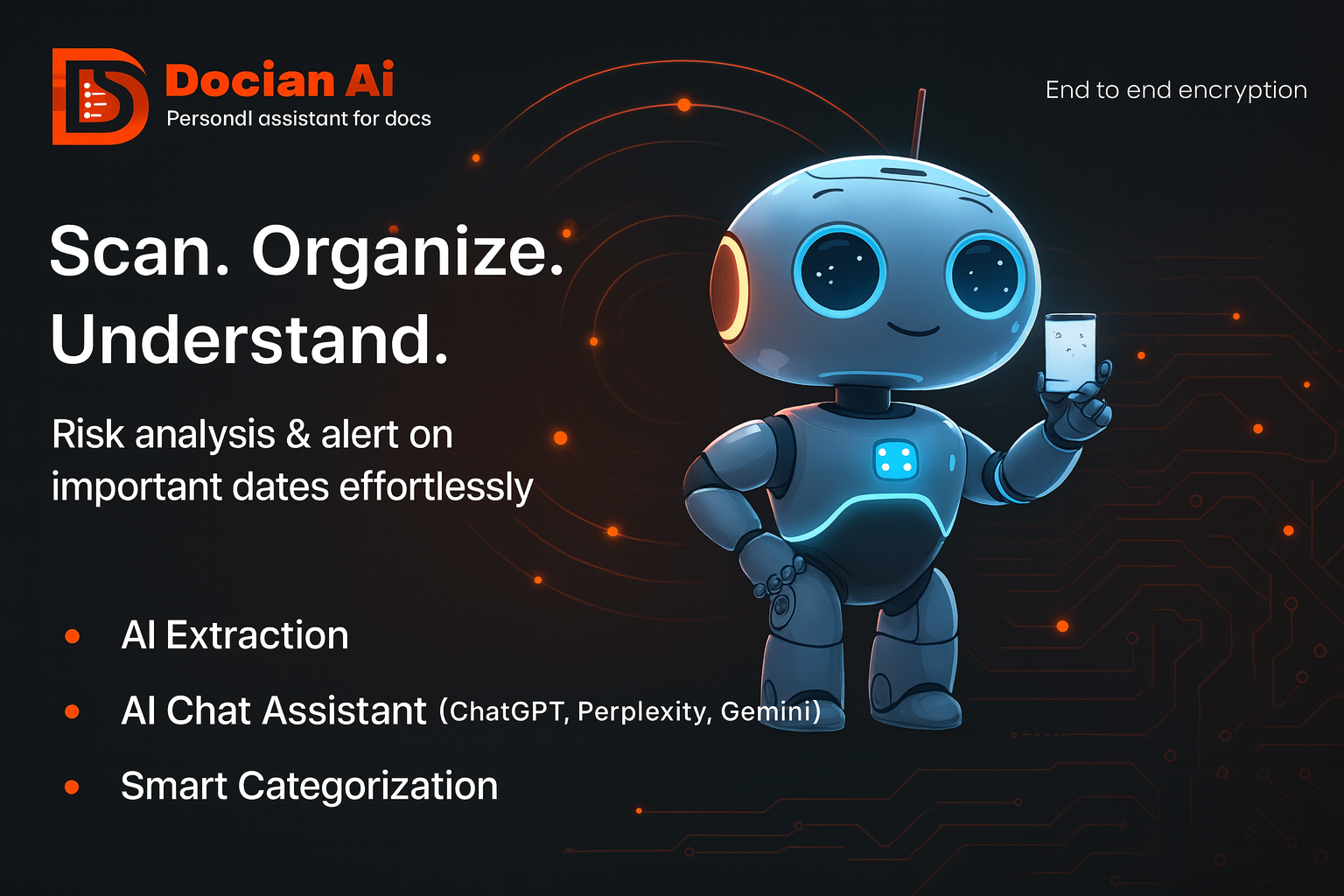 Docian Ai - Main product screenshot demonstrating key features and user interface