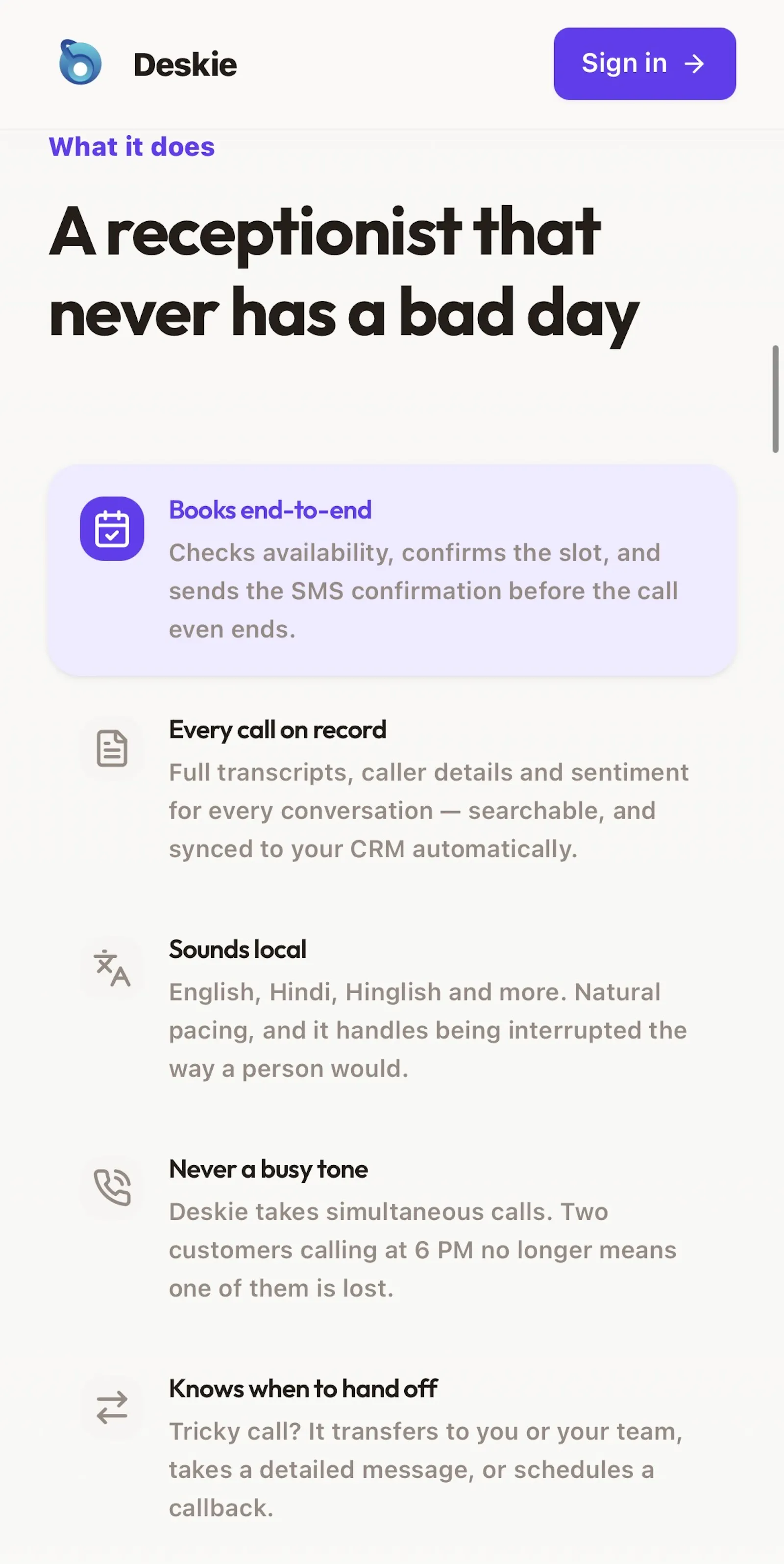 Deskie screenshot 4