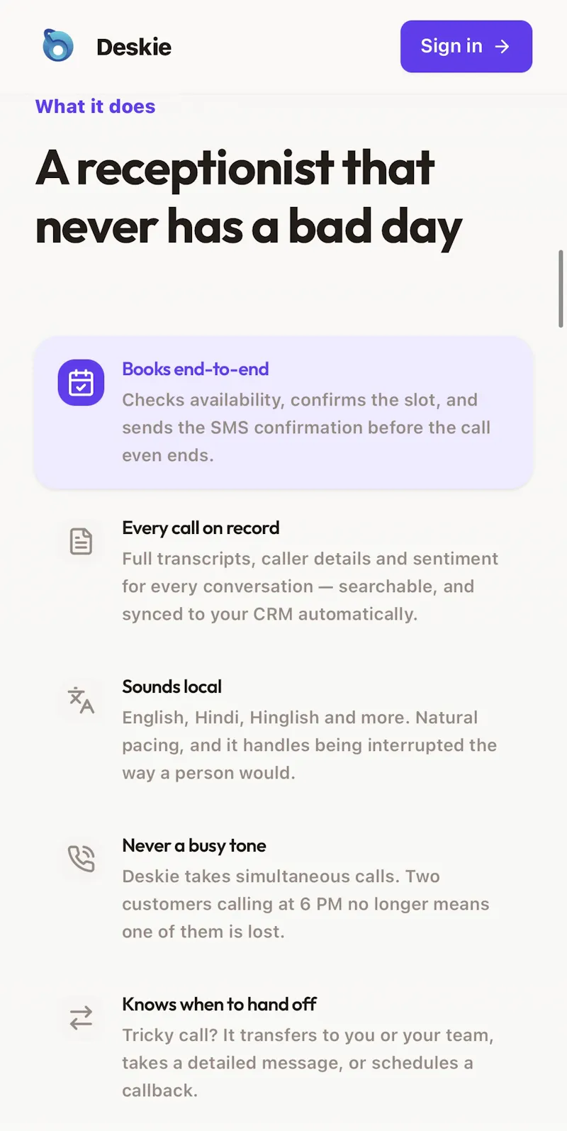 Deskie screenshot 4