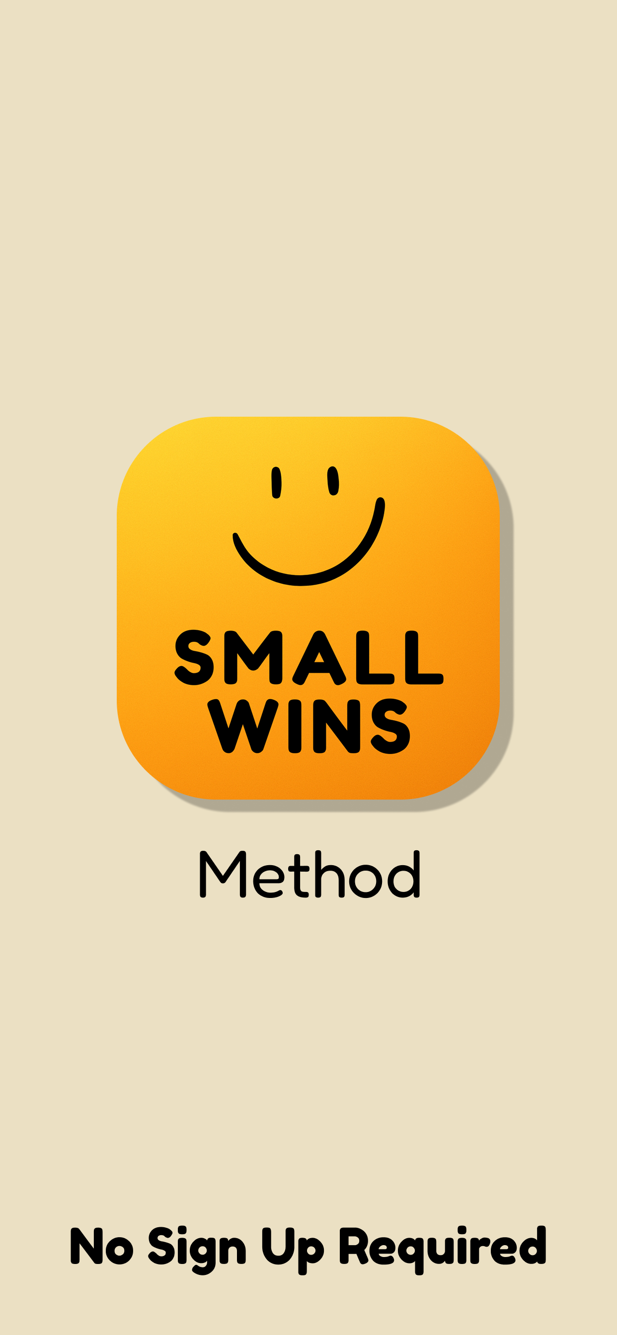 Small Wins Method - Main screenshot showing features and interface