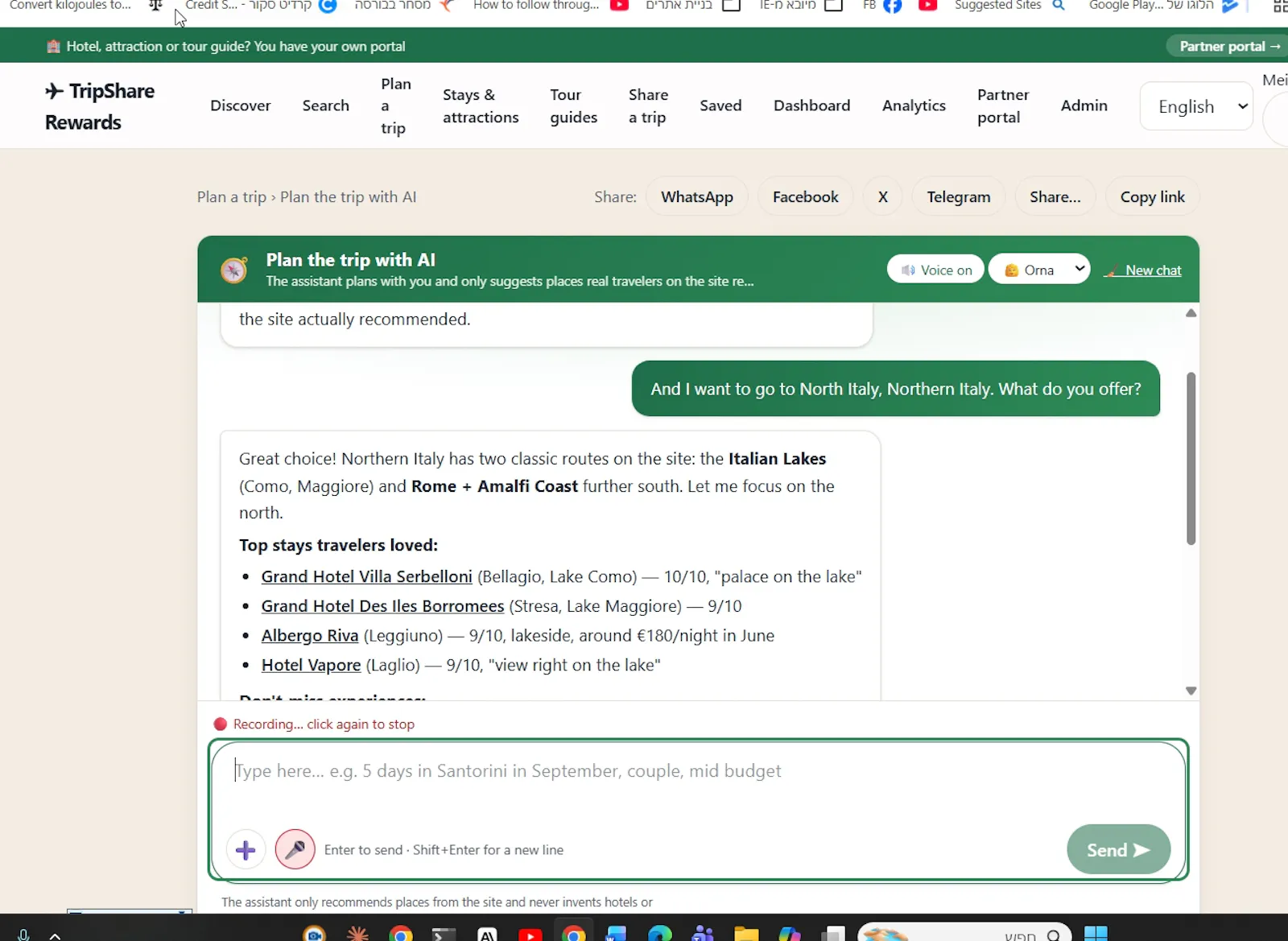 TripShare rewards screenshot 5