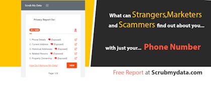 Welcome to Scrubmydata.com gallery image