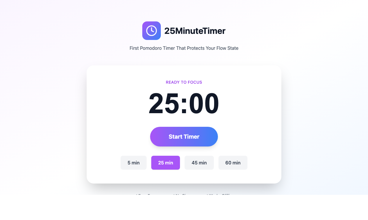 25MinuteTimer gallery image