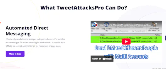 TweetAttacksPro- Twitter Automation Tool gallery image