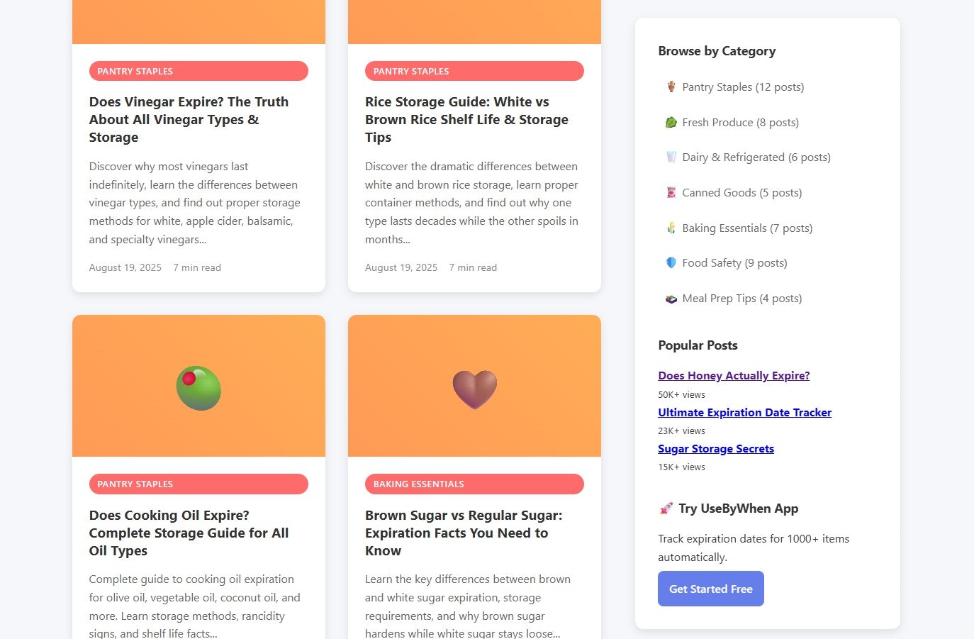 UseByWhen - Verspil nooit meer voedsel met het volgen van een slimme vervaldatum media 4