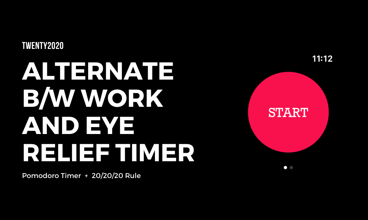 Twenty2020 Work Timer gallery image