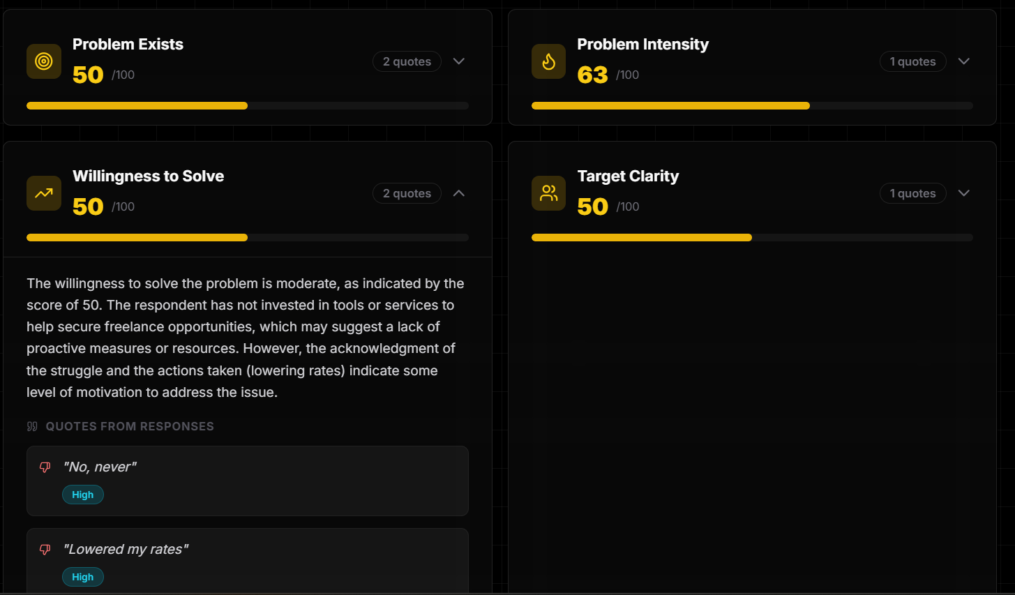 ValidAI - Screenshot 2 showing product features and functionality