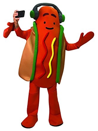 snapchat hot dog plush