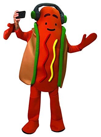 Dancing Hot Dog Costume by Snap media 2