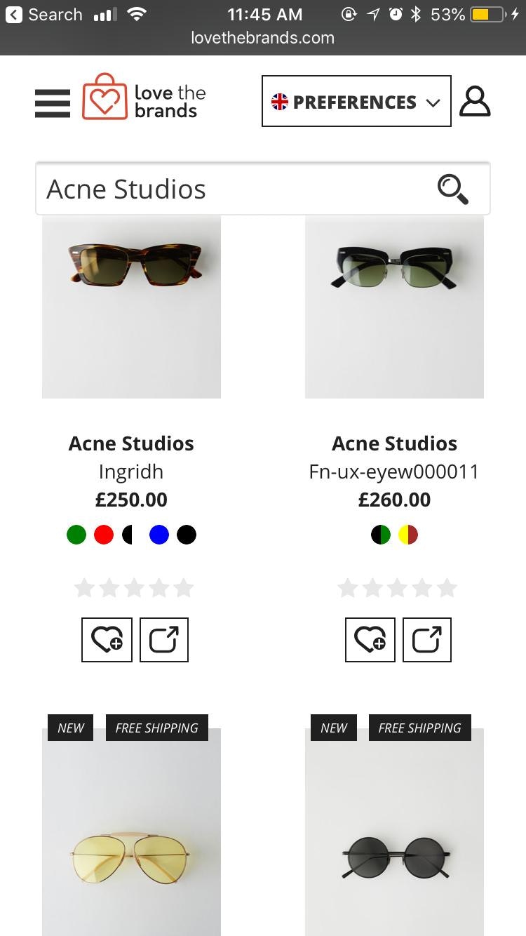 love the brands - decentralized online shopping gallery image
