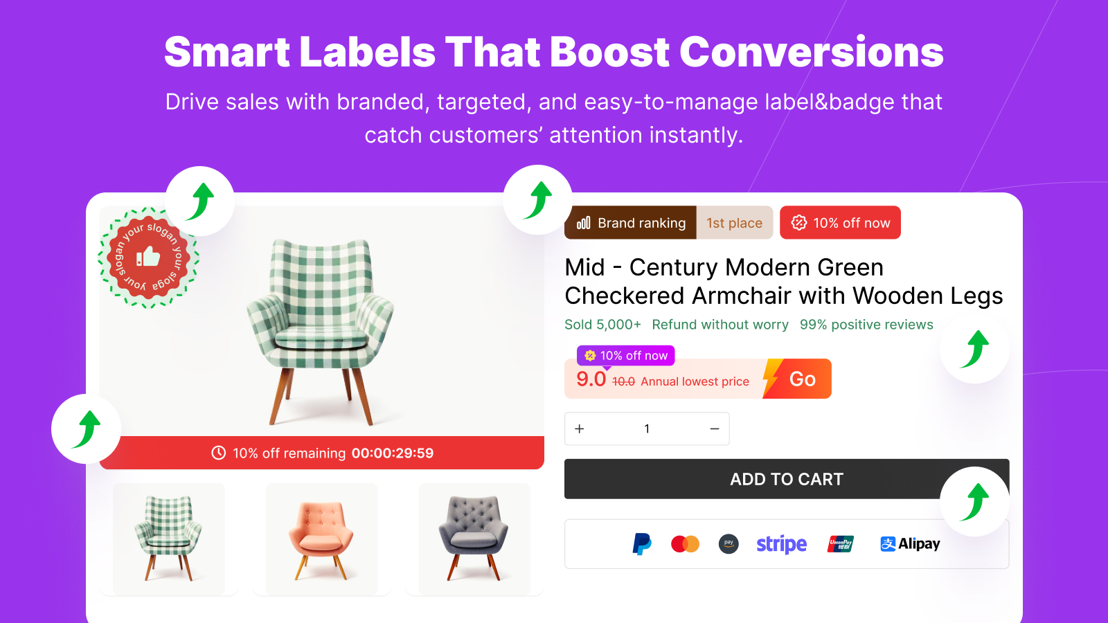 Algoshop Promo Label & Badge gallery image