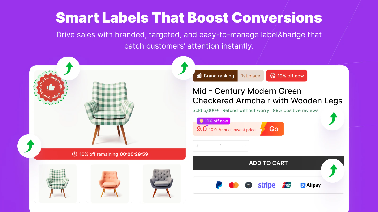 Algoshop Promo Label & Badge screenshot 1