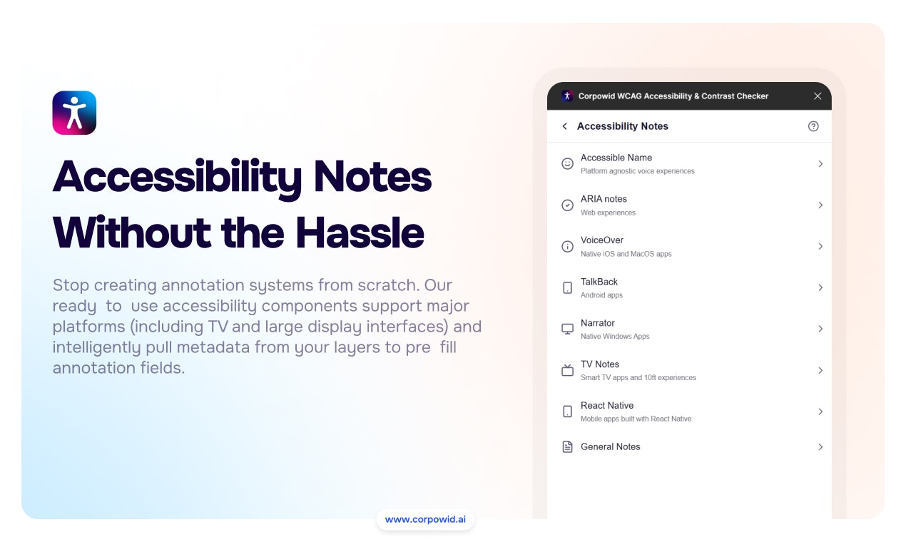  Figma accessibility plugin gallery image