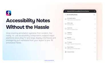 Figma accessibility plugin gallery image