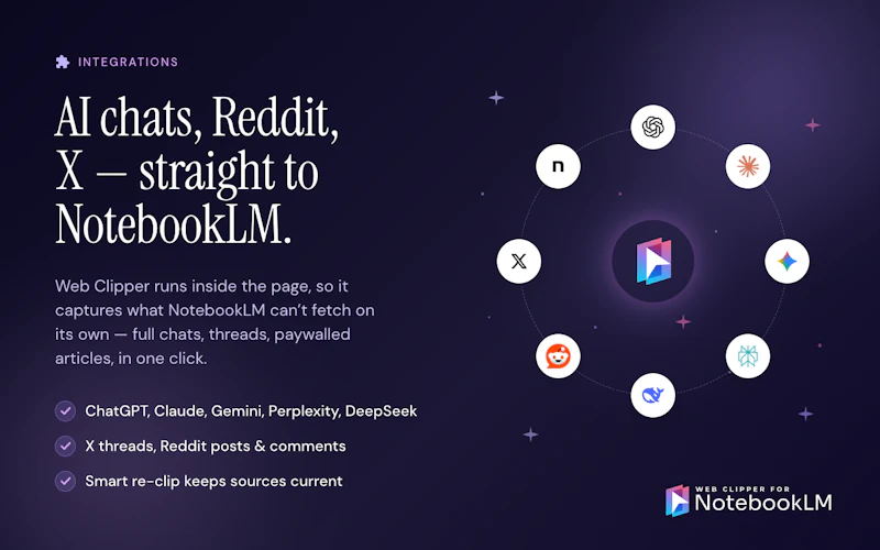 Web Clipper for NotebookLM screenshot 4