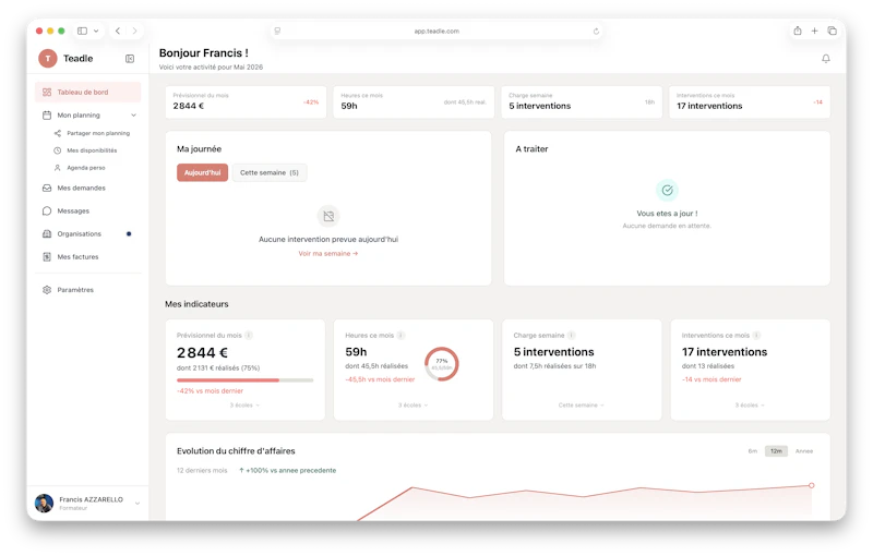 Teadle screenshot 1