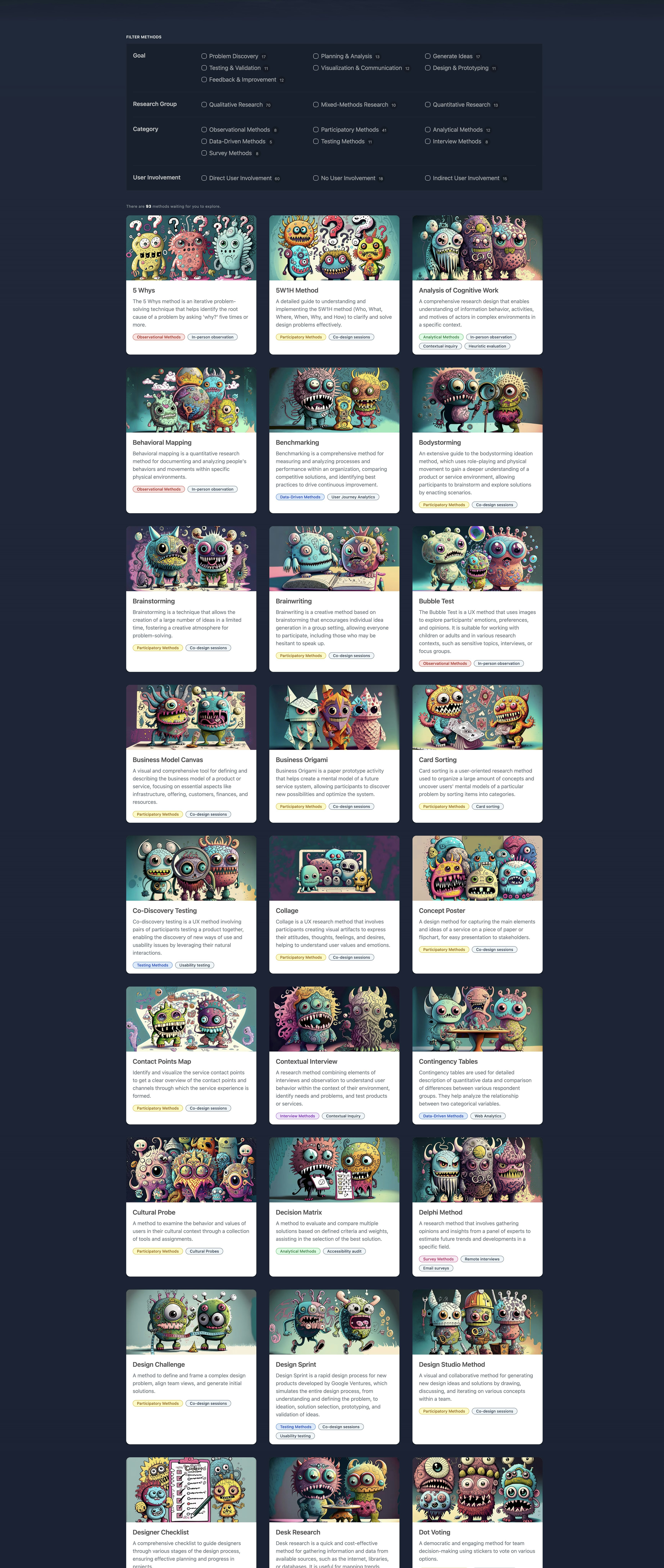 UX Methods Catalog media 5
