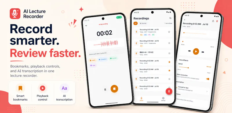 AI Lecture Recorder screenshot 1