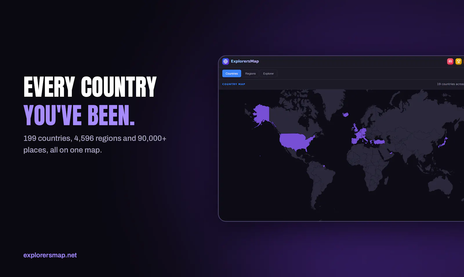 ExplorersMap screenshot 2