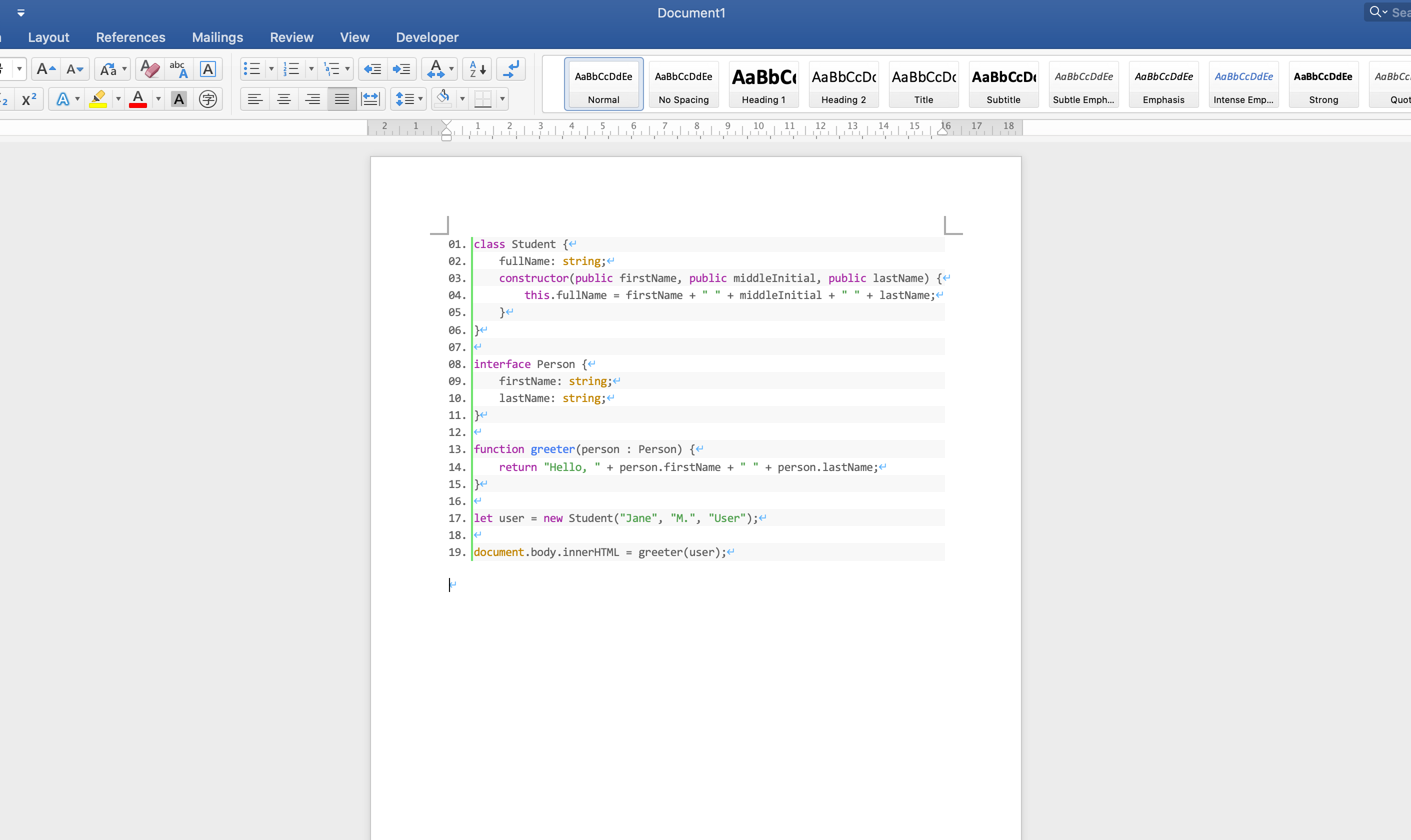 Online Highlight Code gallery image