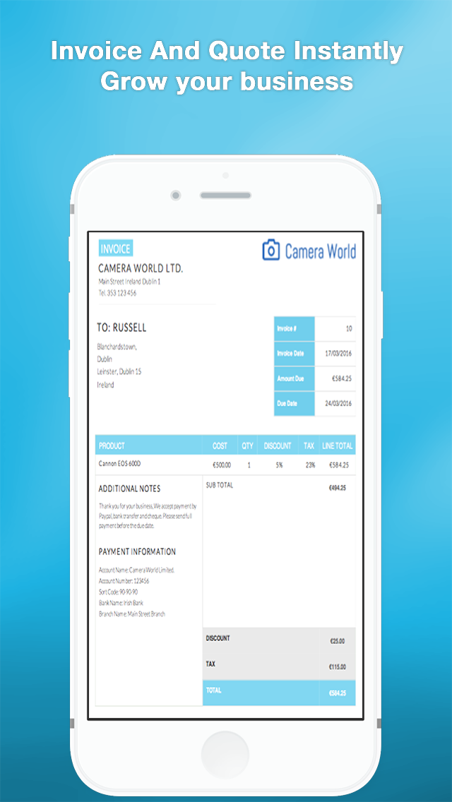 ProperInvoice gallery image