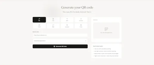 OpenQR ā Free QR Code Generator gallery image