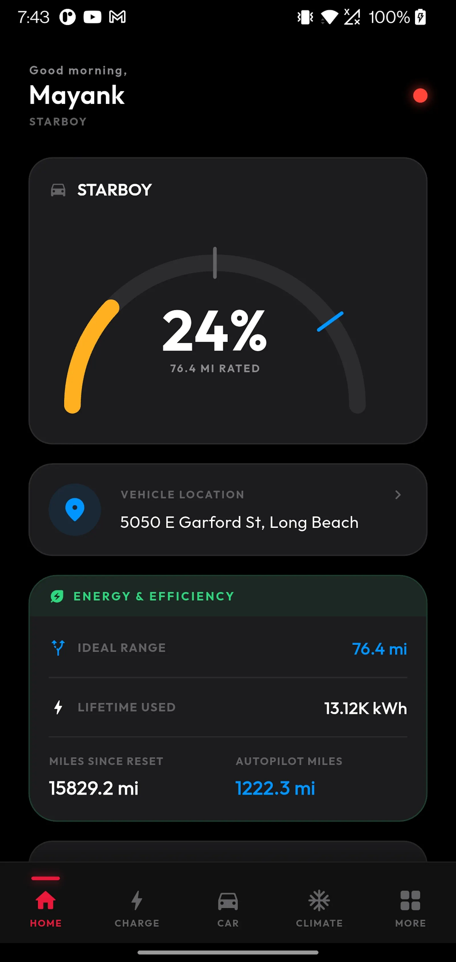 Zolt - Tesla Companion App screenshot 4
