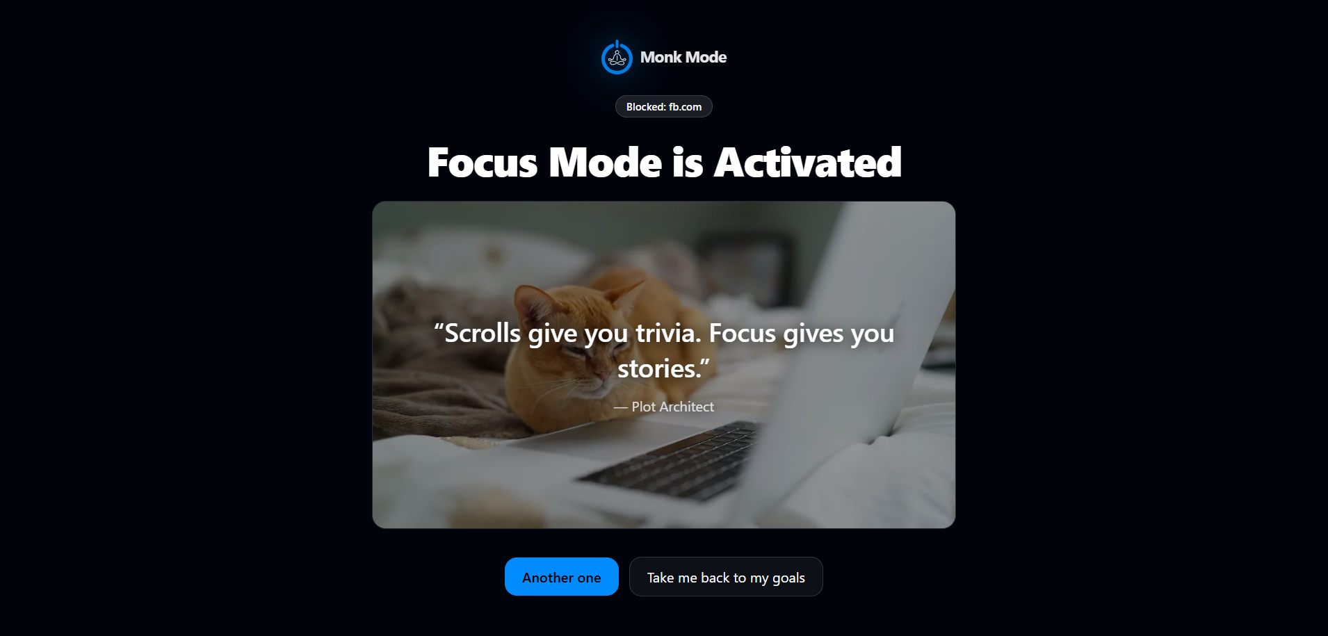 Monk Mode gallery image